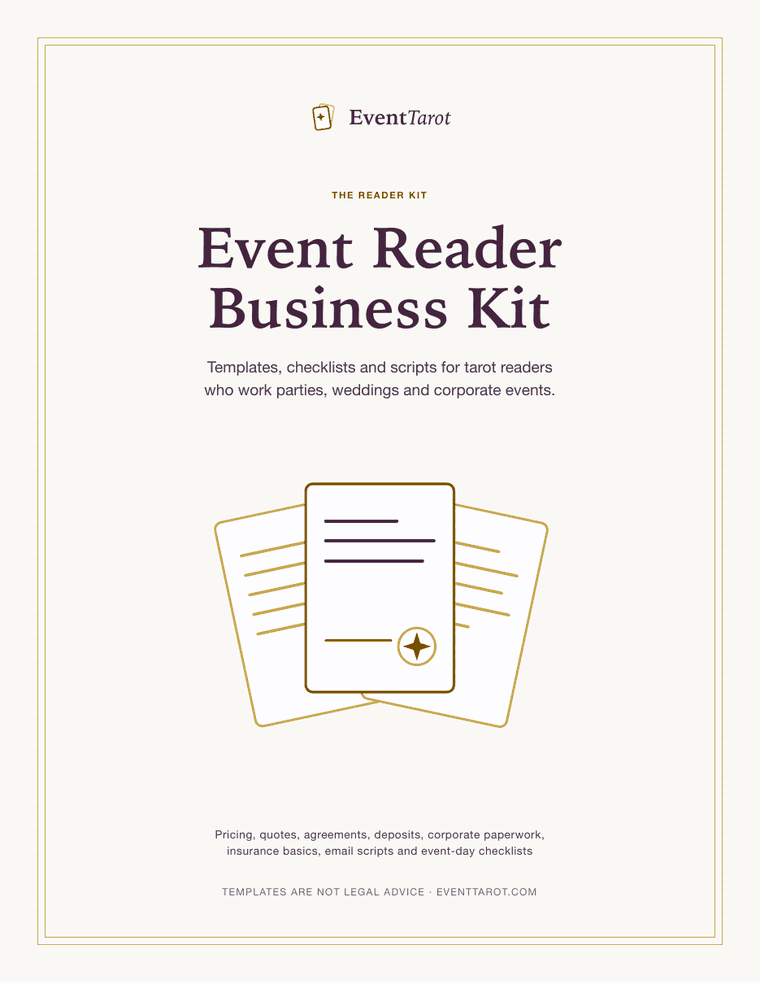 Cover of the Event Reader Business Kit PDF