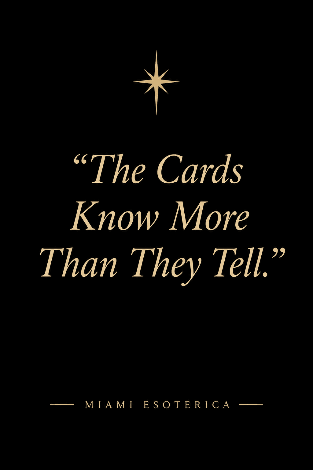 Miami Esoterica tarot reading at an event in Miami — photo 1