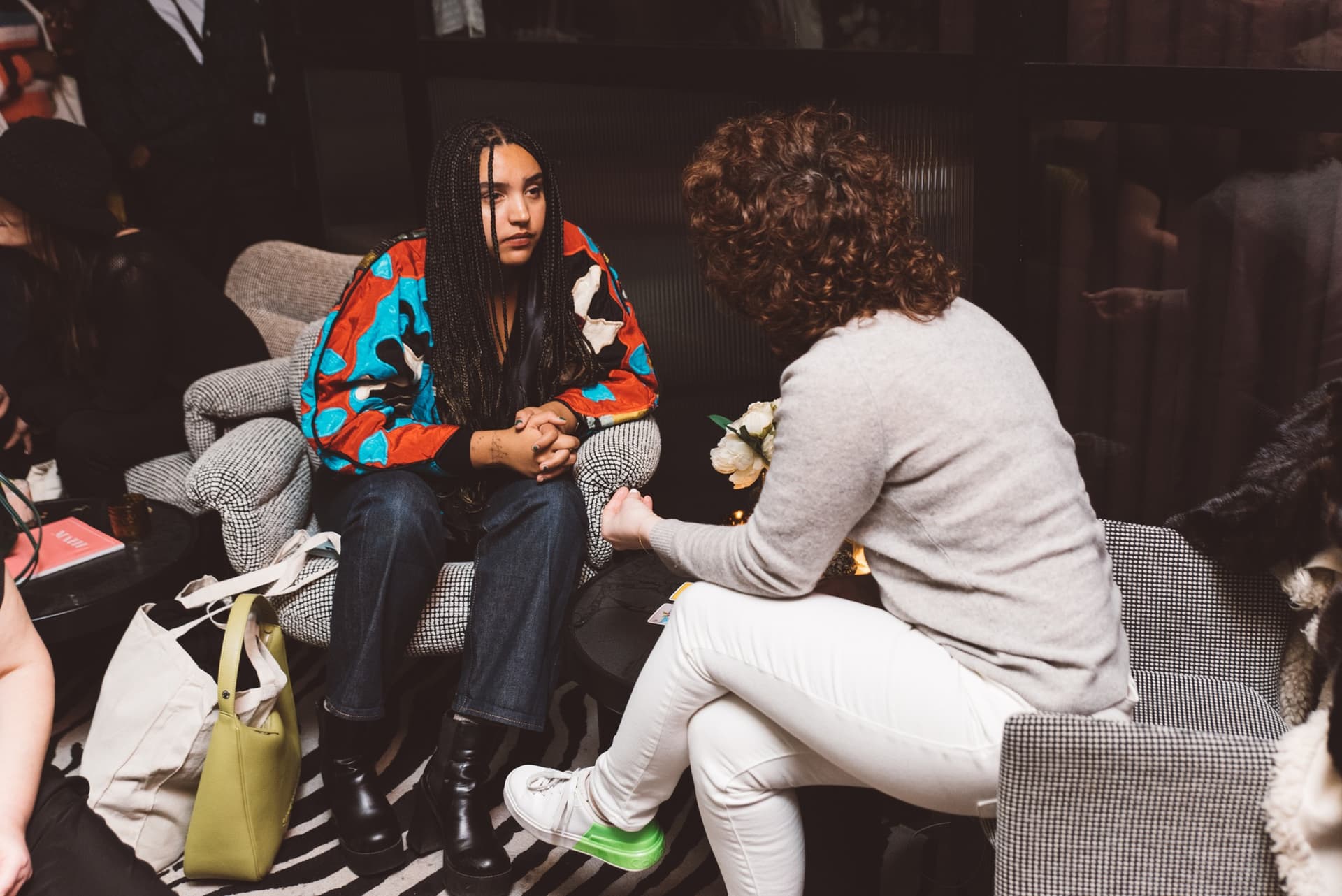 Emily, Ivy League Witch tarot reading at an event in New York — photo 5