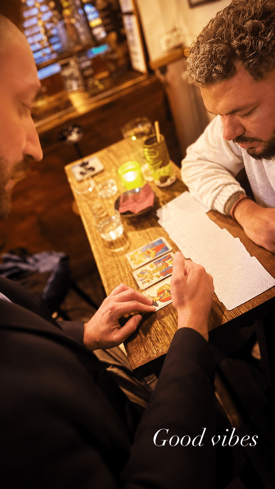 Baptiste Mattard | Tarot de Marseille tarot reading at an event in PARIS — photo 3