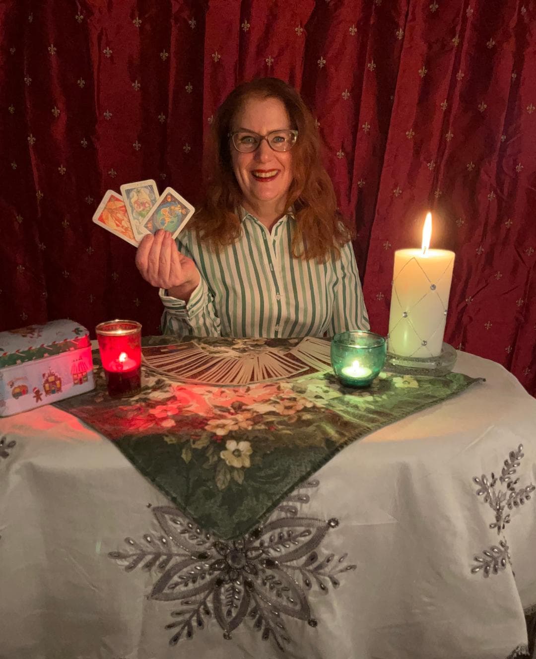Hypatia K tarot reading at an event in Schaumburg — photo 1