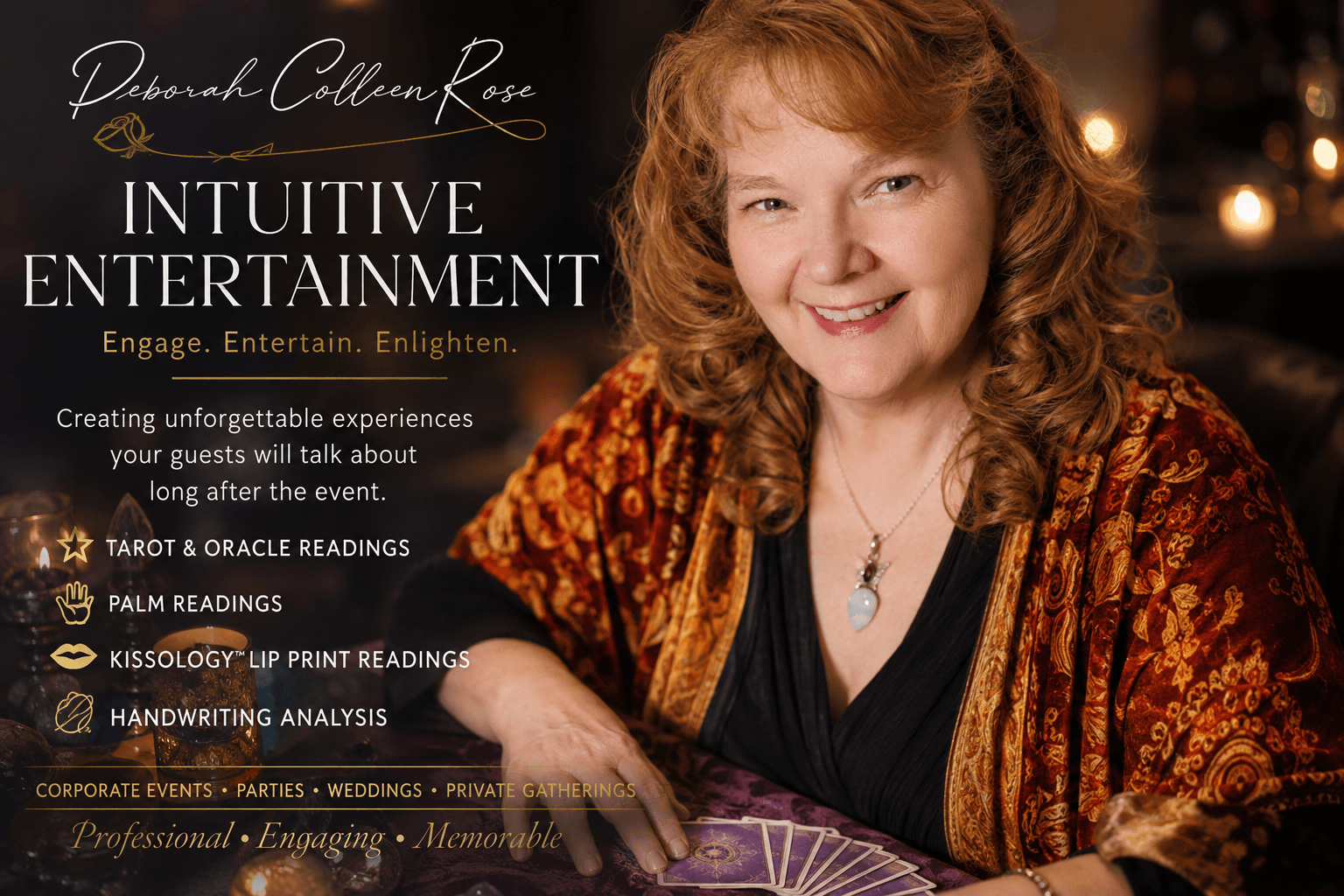 Deborah Colleen Rose tarot reading at an event in Dallas — photo 1