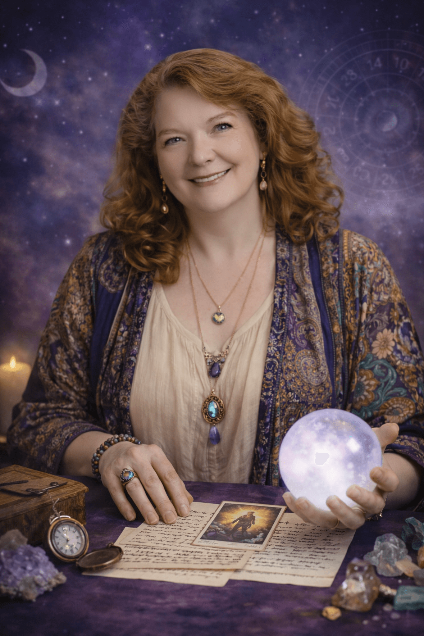 Deborah Colleen Rose tarot reading at an event in Dallas — photo 5