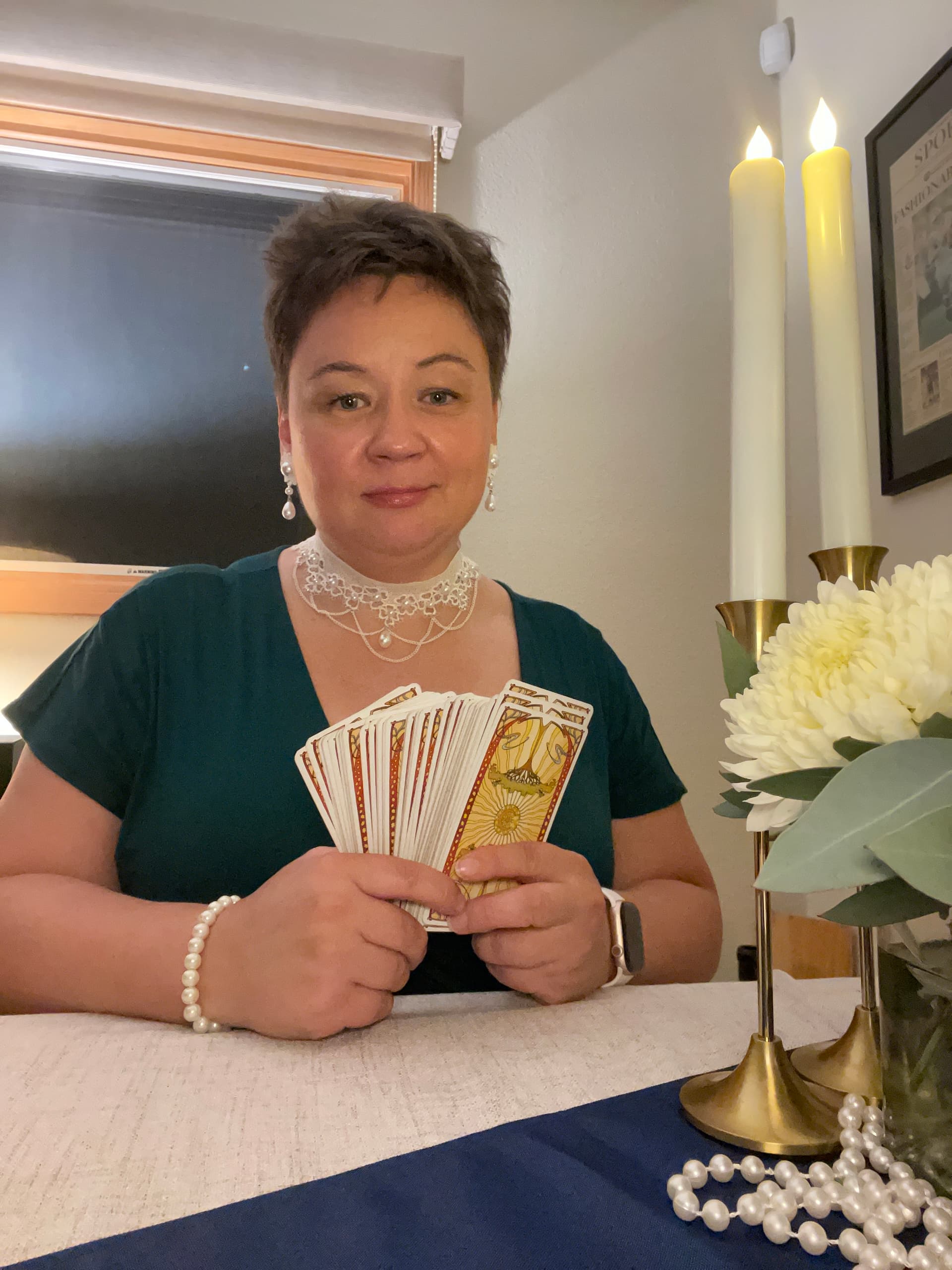 Roadmap Tarot tarot reading at an event in San Jose — photo 2