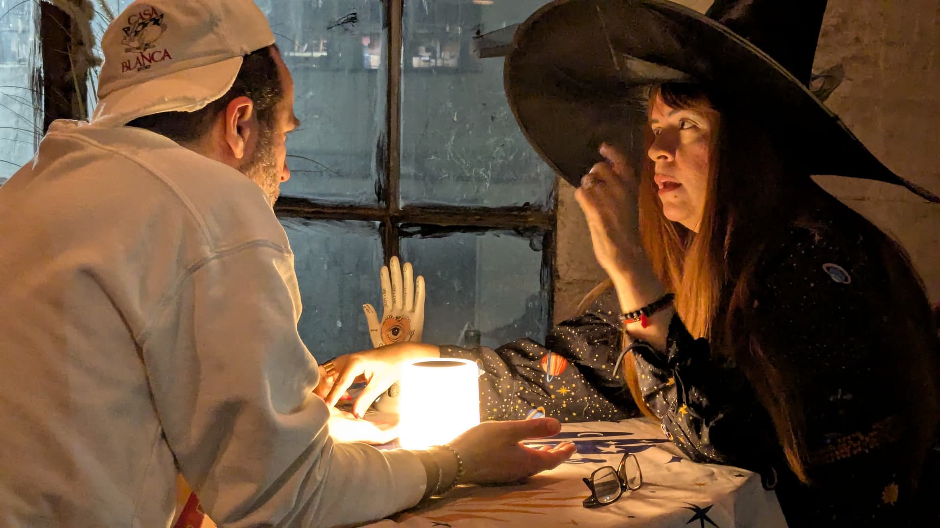 Portlandia Fortune Tellers tarot reading at an event in Portland — photo 2