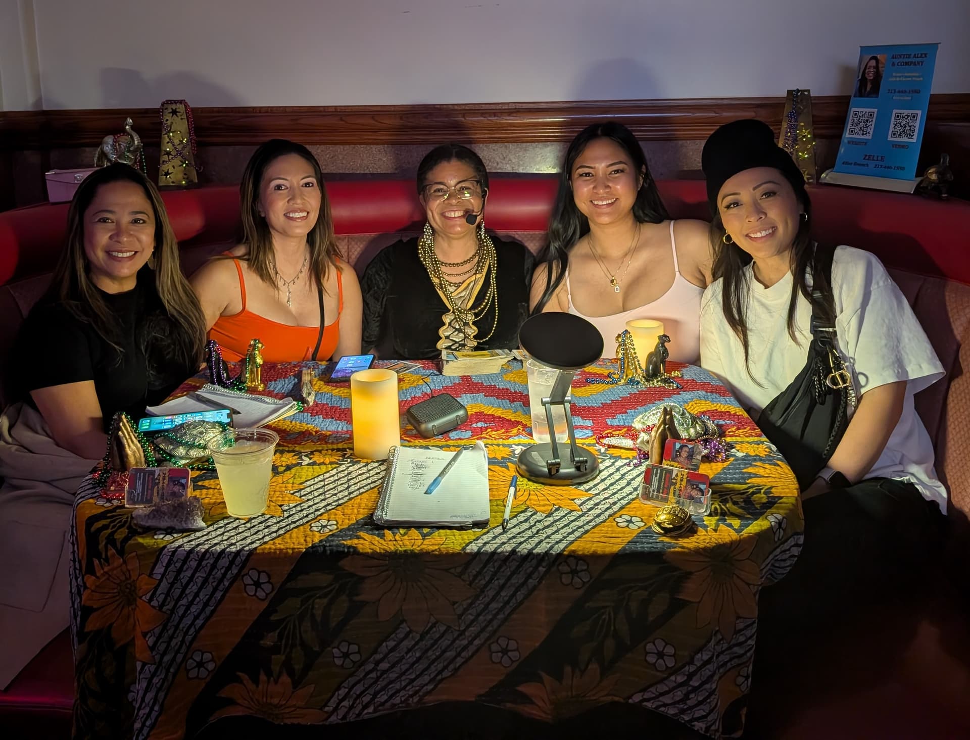 Auntie Alex tarot reading at an event in LOS ANGELES — photo 5